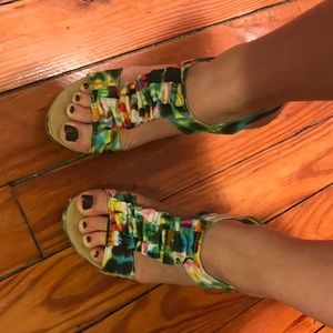 Blowfish platform heels